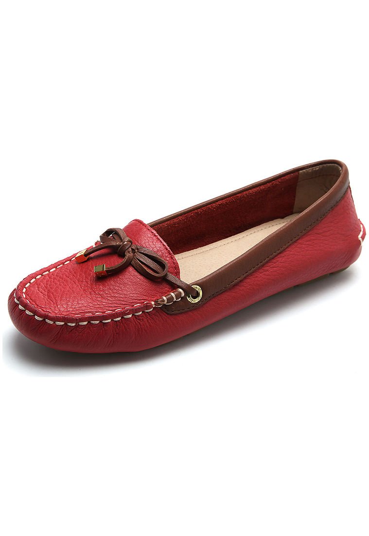 Sperry Mocasín Moc-Sider Para Mujer, Rojo, 42 EU