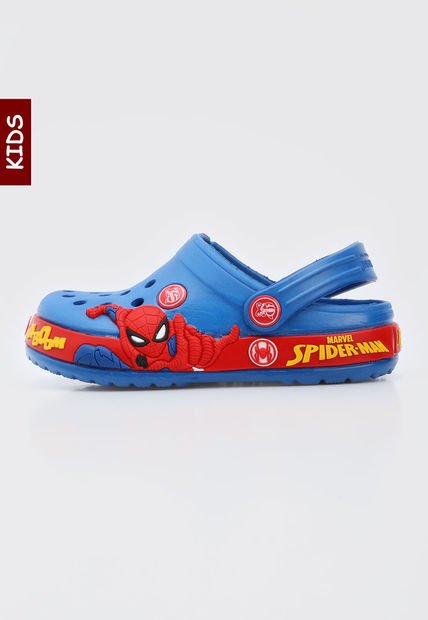 Sandalia Azul-Rojo-Amarillo Premium To Walk Kids Spiderman