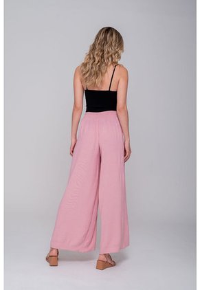 Pantalón Palazzo Palo De Rosa-S-91PN0051