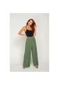 Pantalón Palazzo Envolvente Verde L de Spírito