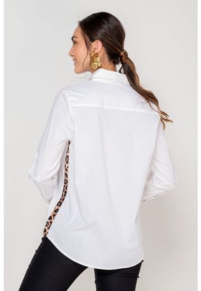 Camisa Oversize Blanco L