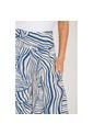 Pantalón Palazzo Estampado Est Azul S de Spírito