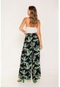 Pantalón Palazzo Estampado Est Negro L de Spírito