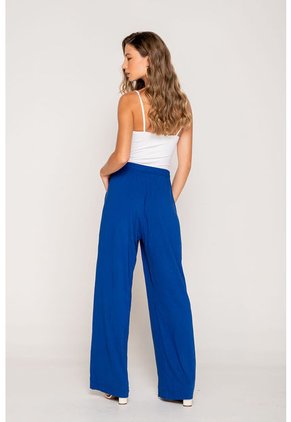 Pantalón Palazzo Azul L