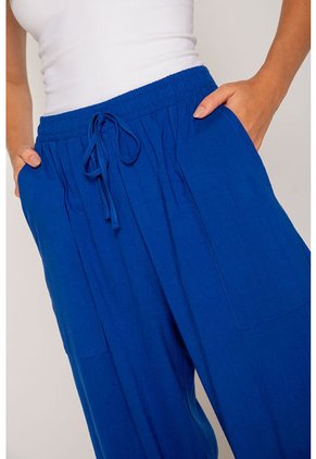 Pantalón Palazzo Azul L
