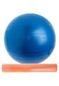 Set Colchoneta y Balón 65cm Naranja-Azul Sportiva de Sportiva