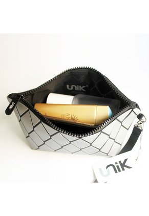 Cosmetiquera Mujer Color Plateado Marca UNIK