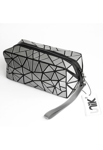 Cosmetiquera Mujer Color Gris Marca UNIK