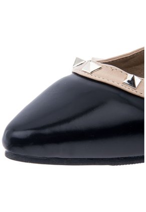 Baleta Spurr Negro-Crema