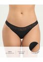 Panty Semidescaderado Cintura En Encaje Negro ST Even 49452 de St Even