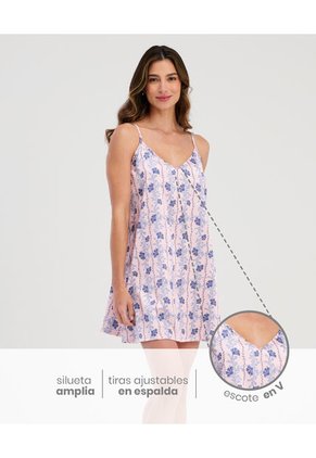 Pijama Batola Estampado Rosado ST Even 18695