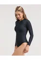 Vestido De Baño Entero Con Cremallera Frontal Y Copas Internas Negro ST Even 99803 de St Even