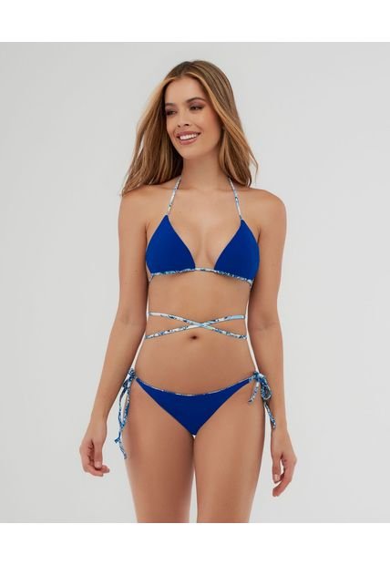 Vestido De Baño Dos Piezas Azul ST Even 99489