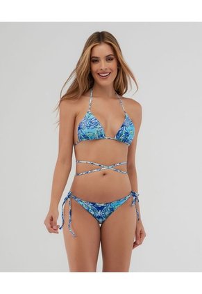 Vestido De Baño Dos Piezas Azul ST Even 99489