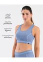 Top Deportivo Soporte Ligero  Silueta Ajustada Azul Indigo ST Even 68276 de St Even