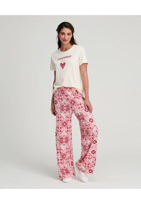 Pijama De Pantalon Con Camiseta Manga Corta Estam Napoli ST Even 18668