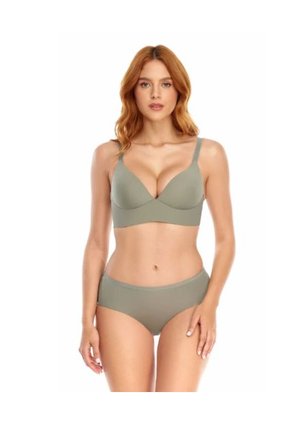 Brasier Realce Natural Sin Arcos Corte Anatómico Cargaderas Graduables Verde ST Even 47070