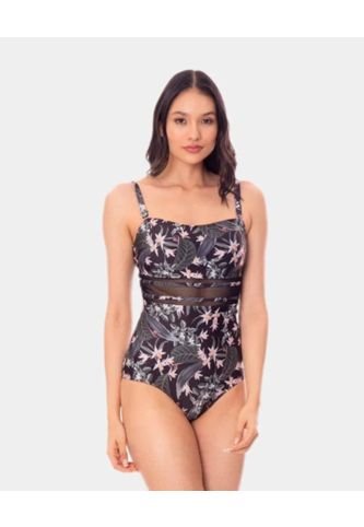 Vestido De Baño Entero Negro ST Even 98505 St Even