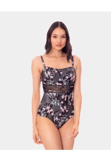 Vestido De Baño Entero Negro ST Even 98505
