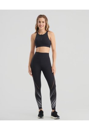 Top Deportivo Con Copas Cierre Frontal Negro ST Even 68156