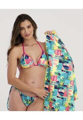 Toalla De Playa O Piscina Estam Verde Neon ST Even 9961T