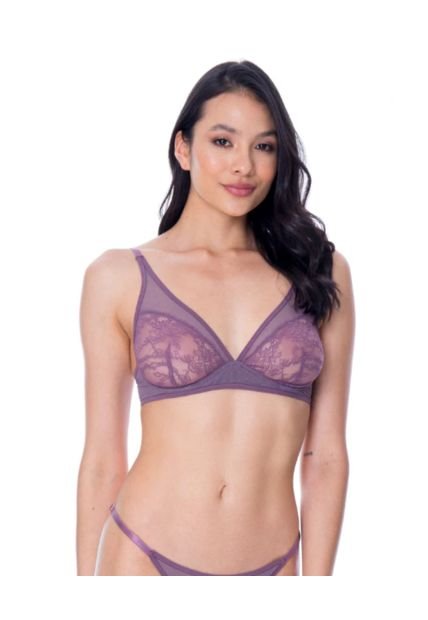 Bralette Triangular Morado ST Even 48540
