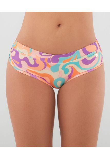 Panty De Baño Tiro Medio Naranja ST Even 99524