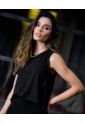Camisilla Deportiva Manga Sisa Cuello Redondo Negro ST Even 68263 de St Even