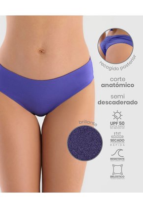 Panty De Baño Semi Descaderado Con Recogido Posterior Iris Bloom ST Even 99792