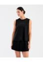 Camisilla Deportiva Manga Sisa Cuello Redondo Negro ST Even 68263 de St Even