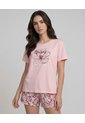 Pijama Short Con Camiseta Manga Corta Para Mujer | St. Even de St Even