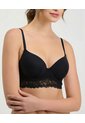 Brasier Realce Natural Con Detalle En Encaje Negro | St. Even de St Even