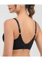 Brasier Realce Natural Con Detalle En Encaje Negro | St. Even de St Even