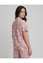 Pijama Pantalón Con Camisa Manga Corta Para Mujer | St. Even de St Even