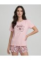 Pijama Short Con Camiseta Manga Corta Para Mujer | St. Even de St Even