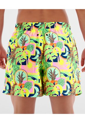 Pantaloneta De Baño Semiajustada Cintura Elática St. Even