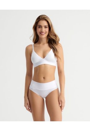 Brasier Realce Natural Tipo Top Copas Removibles Cargaderas Ajustables Blanco ST Even 49320