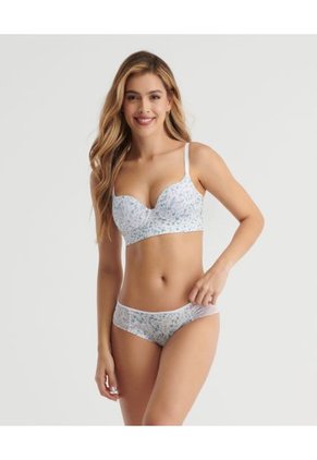 Brasier Realce Natural Estampado Con Varillas Estampado Anaya ST Even 47080