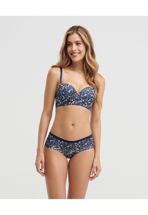 Brasier Realce Natural Estampado Con Varillas Est Belleza Natural ST Even 47080