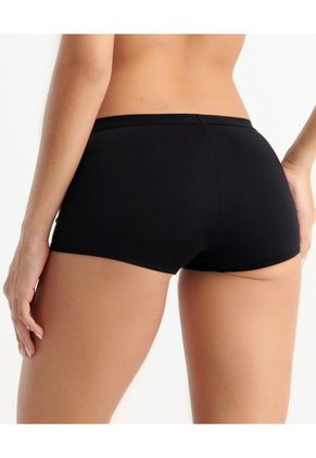 Cachetero Semidescaderado Corte Anatómico Con Elástico En Cintura Negro ST Even 49374