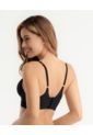 Brasier Realce Natural Copa Lisa Sin Varilla Negro ST Even 49360 de St Even