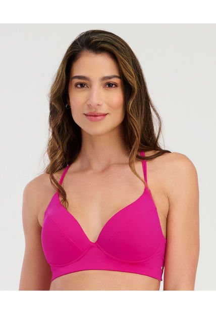 Top De Baño Copas Fijas Fucsia ST Even 99630
