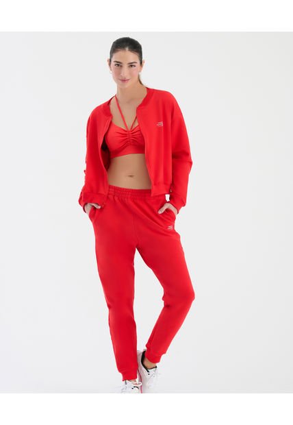 Sudadera Deportiva Tipo Jogger Bota Recta Rojo ST Even 68298