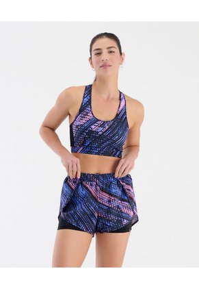 Short Deportivo Silueta Amplia Estampado ST Even 68244