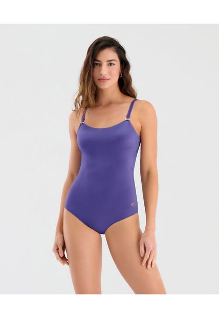 Vestido De Baño Entero Con Copas Fijas Control Suave De Abdomen Iris Bloom ST Even 99795