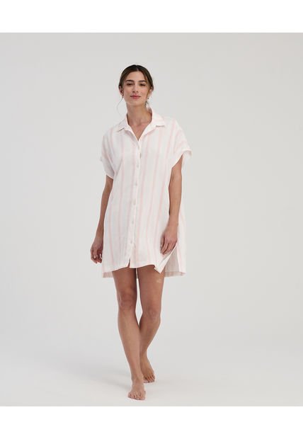Pijama Batola Tejido Ligero Mangas Cortas Mandarina ST Even 18625