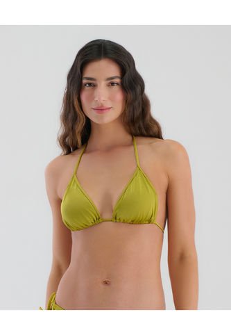 Top De Baño Bikini Se Anuda En Espalda Verde Pistacho ST Even 99799 St Even
