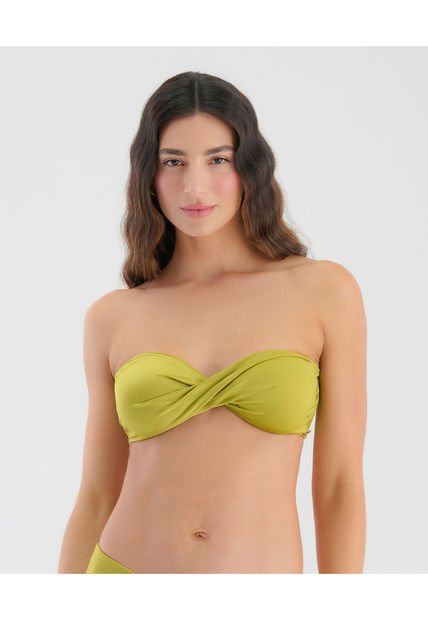 Top Strapple De Baño Tiras Removibles Ideal Para Bronceado Verde Pistacho ST Even 99790