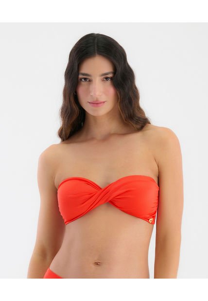 Top Strapple De Baño Tiras Removibles Ideal Para Bronceado Naranja Ibis ST Even 99790