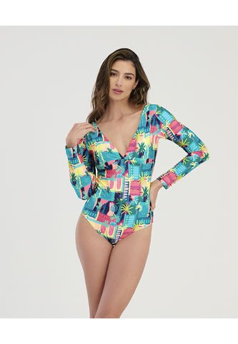 Vestido De Baño Entero Est Palmeras ST Even 99613 St Even